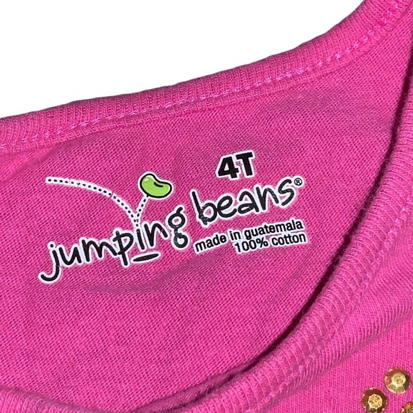 Jumping Beans Girls 4T Butterfly T-shirt - Picture 4 of 4